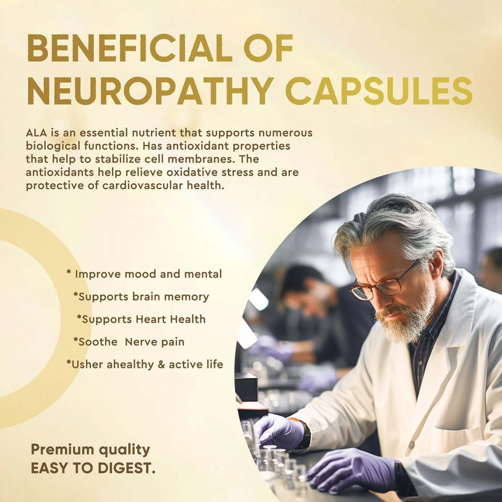 Life Nutrition Nerve Savior label shows clear facts for informed choice