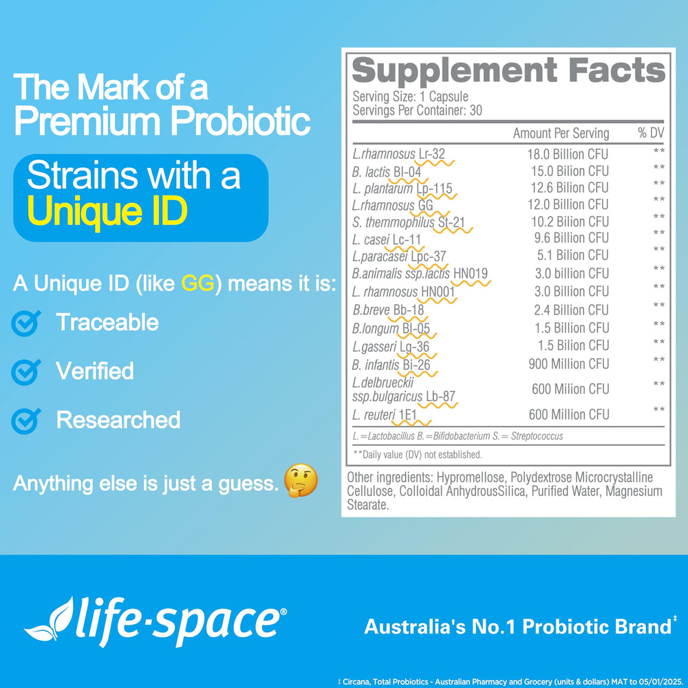 Life-Space Triple Strength digestive health scene with comfortable daily routine