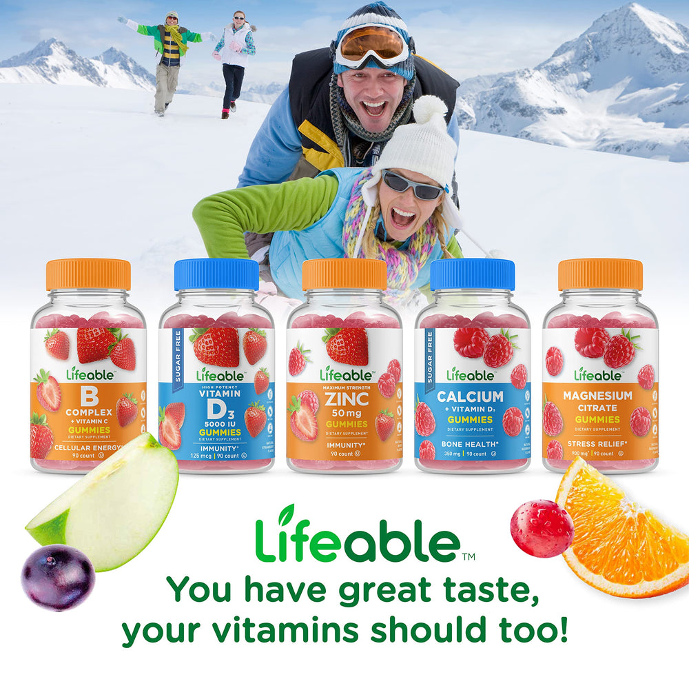 Lifeable two gummies serving option for daily vitamin C routine