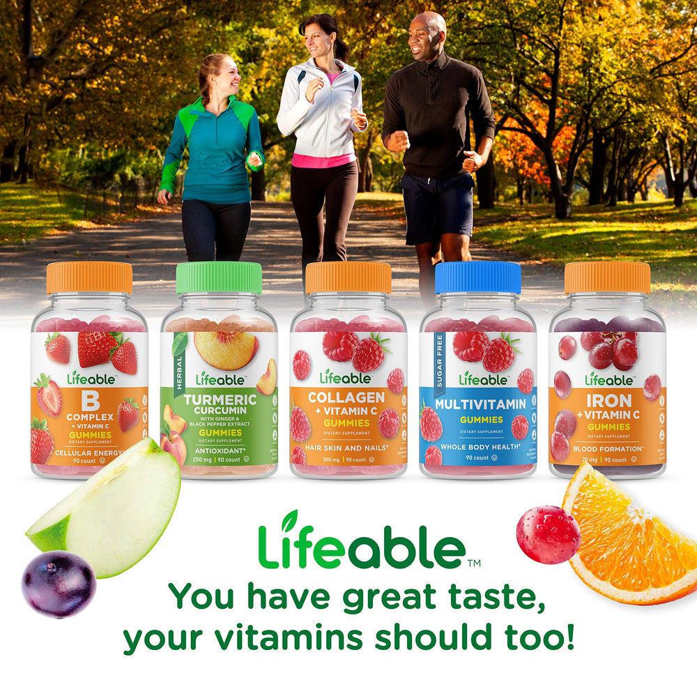 Lifeable glucose gummies kids enjoying a snack at home.