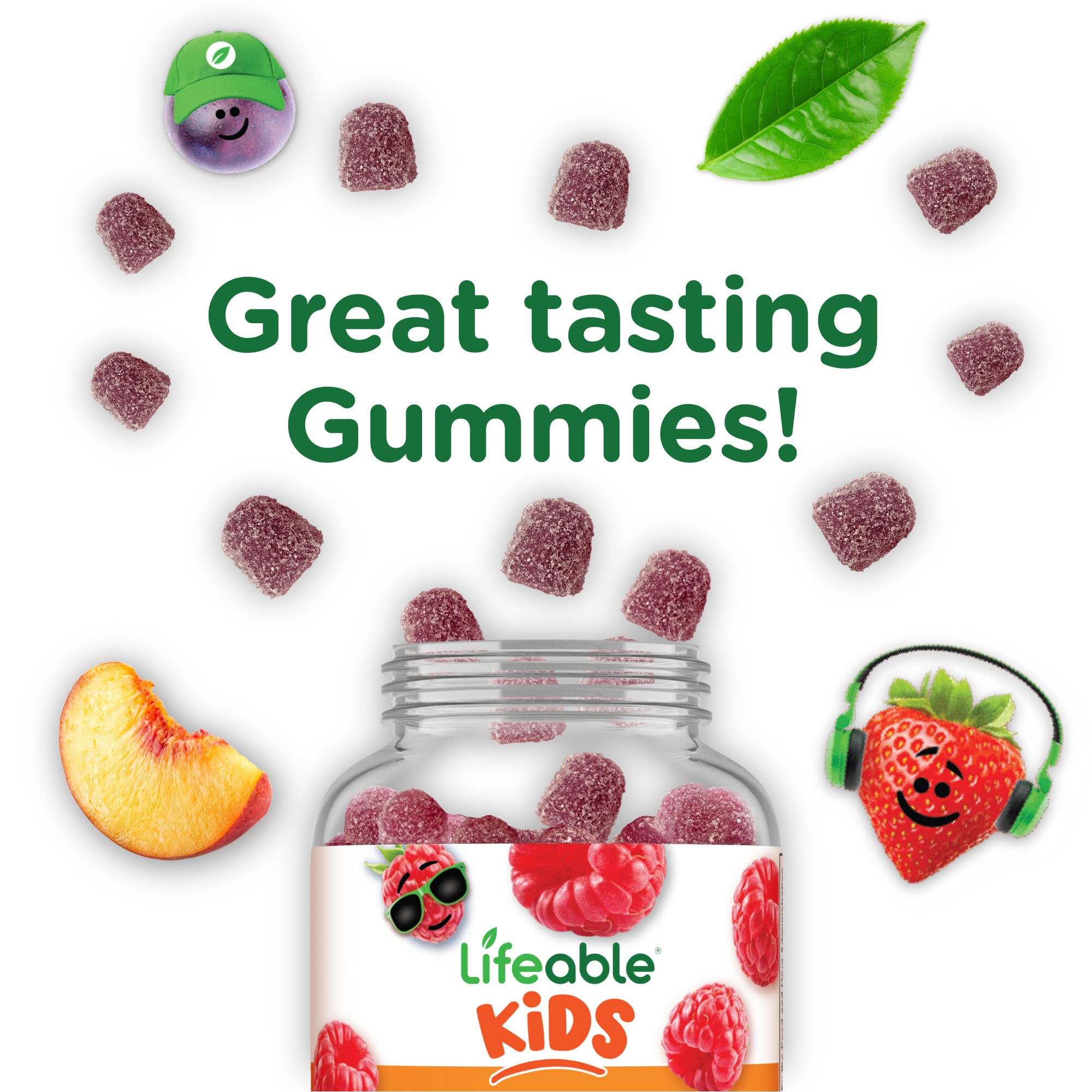 Kosher and halal certification signals inclusive, family-friendly supplement.