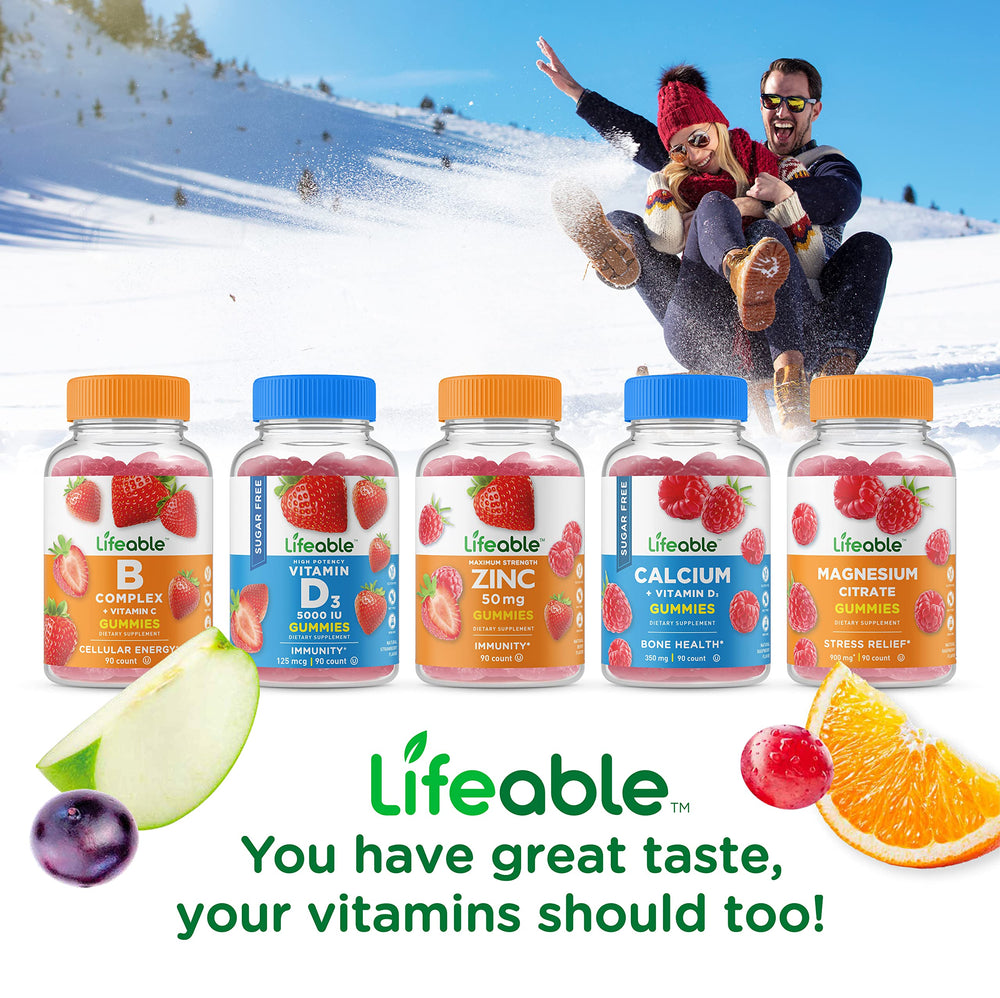Lifeable natural ingredient panel with pectin and vegetarian formula.