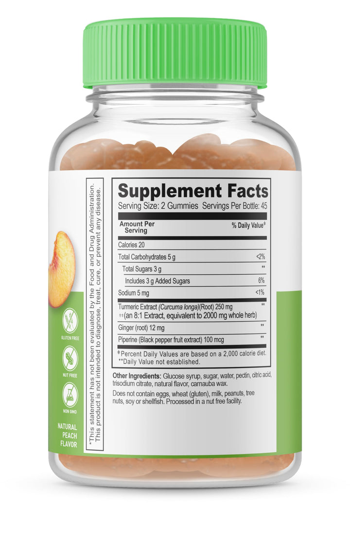 Lifeable vegetarian non-GMO gluten-free dairy-free gummy label