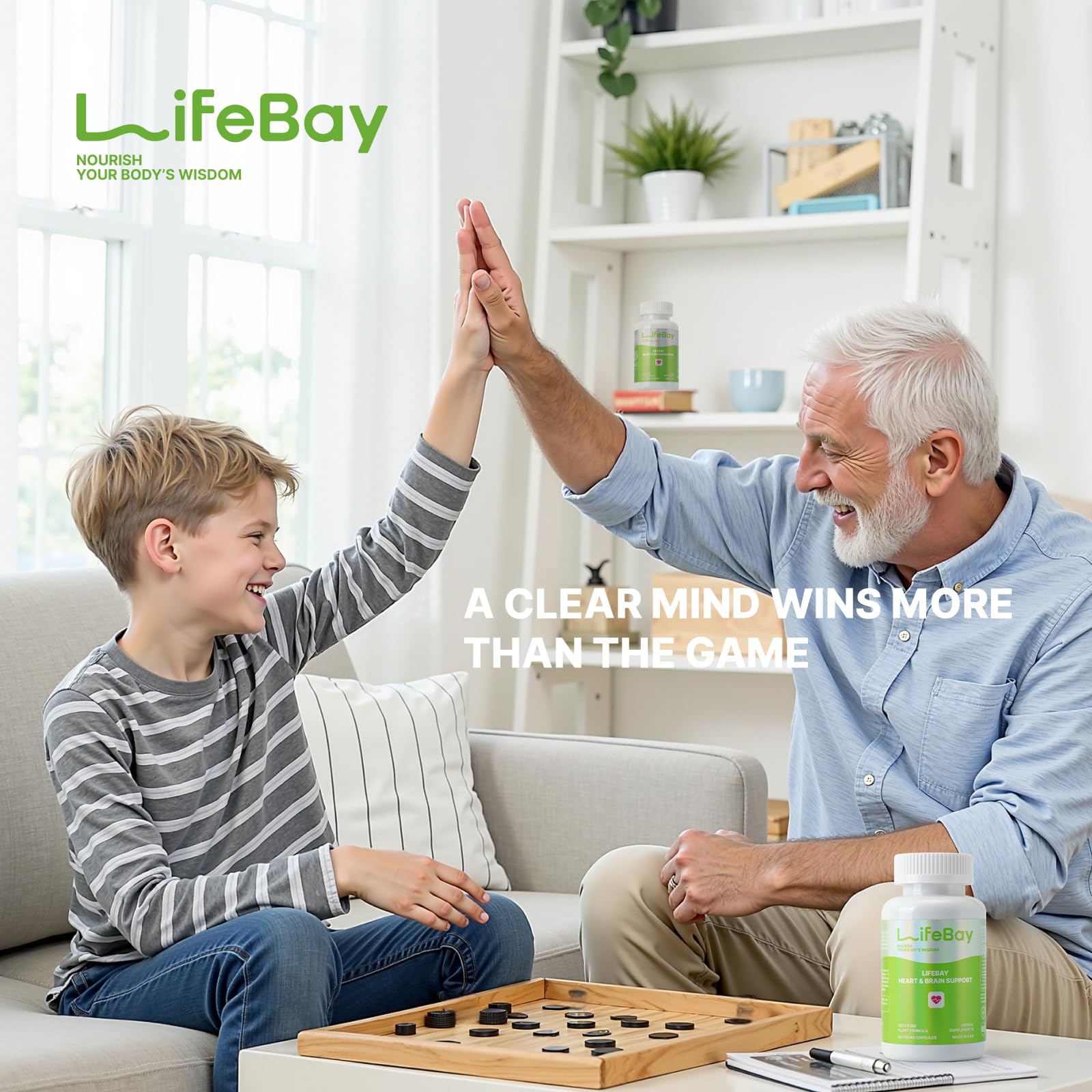 LifeBay natural borneol highlight for better absorption.