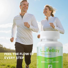 LifeBay vegan capsules close-up highlighting plant-based formula