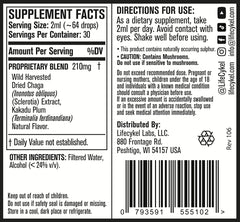 Life Cykel double extracted tincture bottle improves absorption and potency.