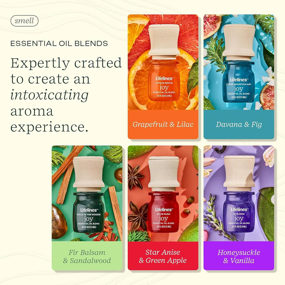 Lifelines Citrus Grove with grapefruit and lilac for a fresh space.
