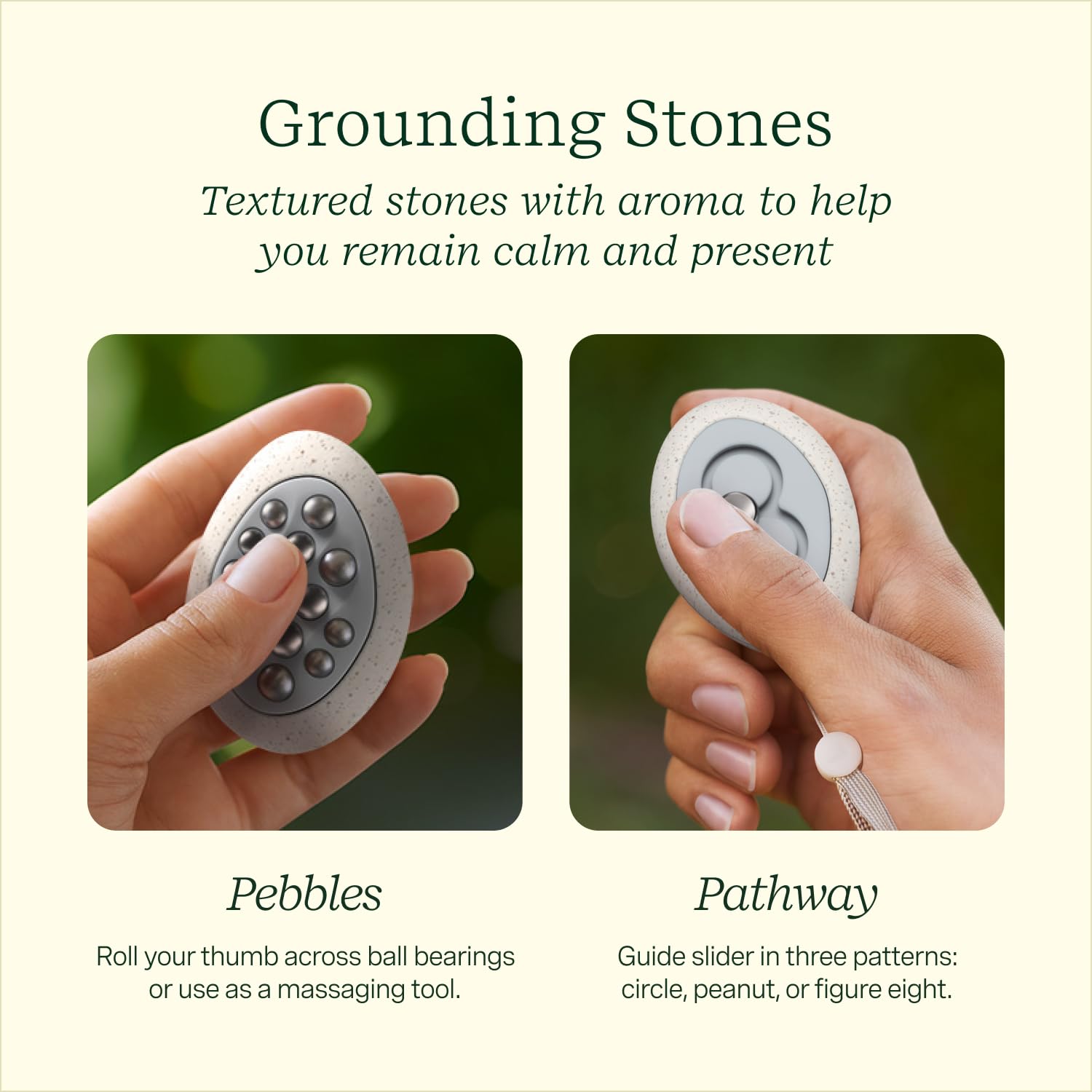 Lifelines diffusion stones deliver aroma without water for quiet moments anywhere.