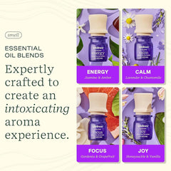Lifelines In Bloom Focus bottle pour, gardenia and grapefruit clear the mind for work.