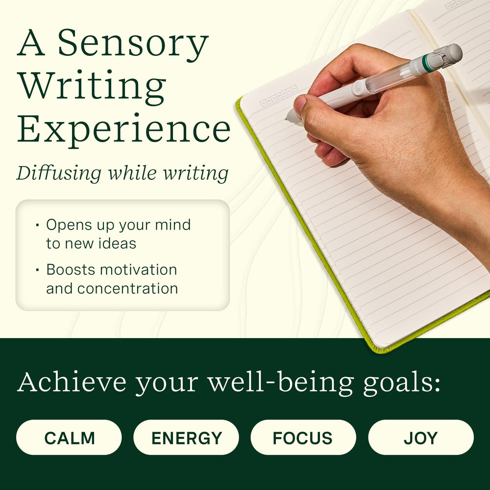 Lifelines Pen Diffuser Set 1.0 mm ballpoint tip for smooth writing with scent.