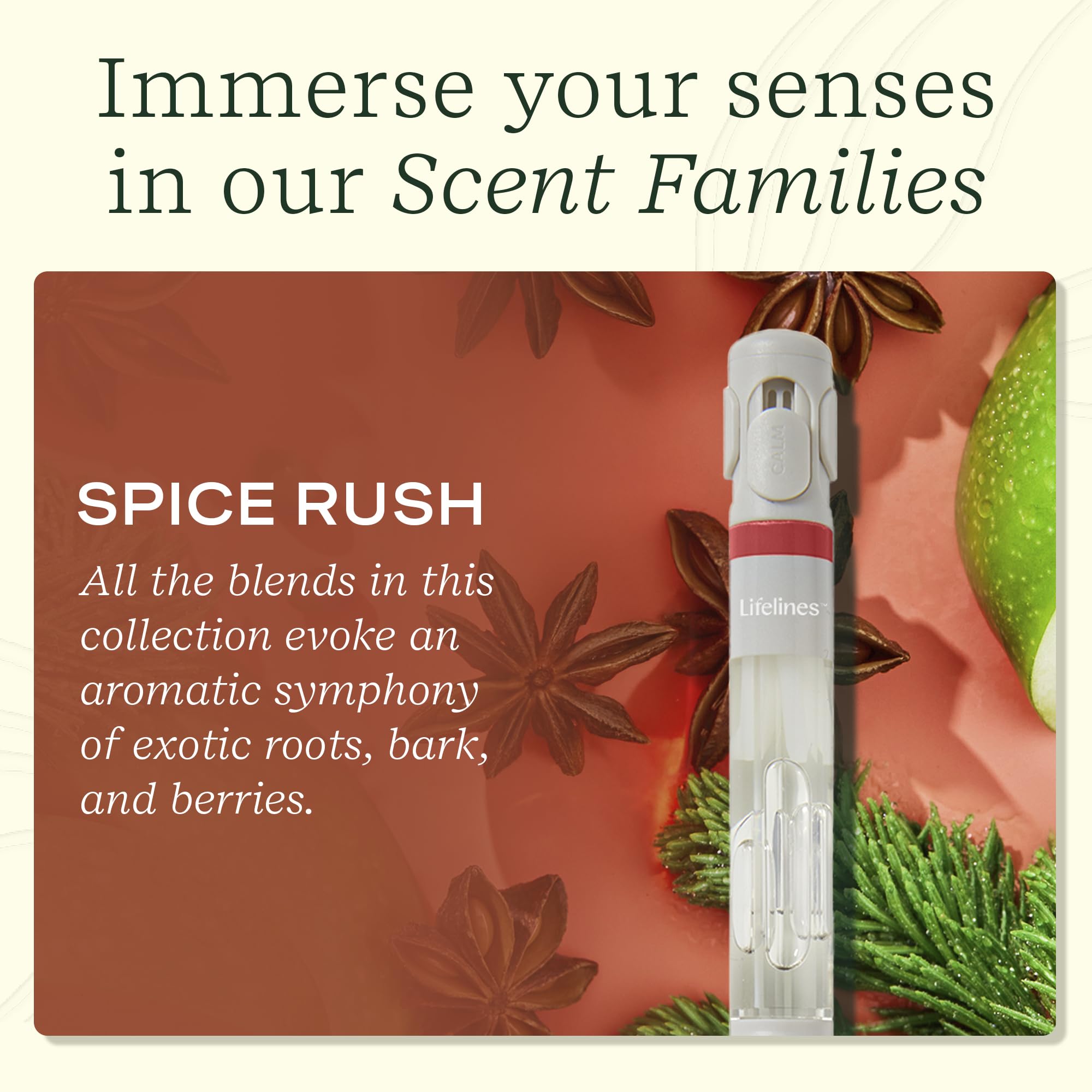 Lifelines Spice Rush close-up shows 1.0 mm pen tip and diffusion.