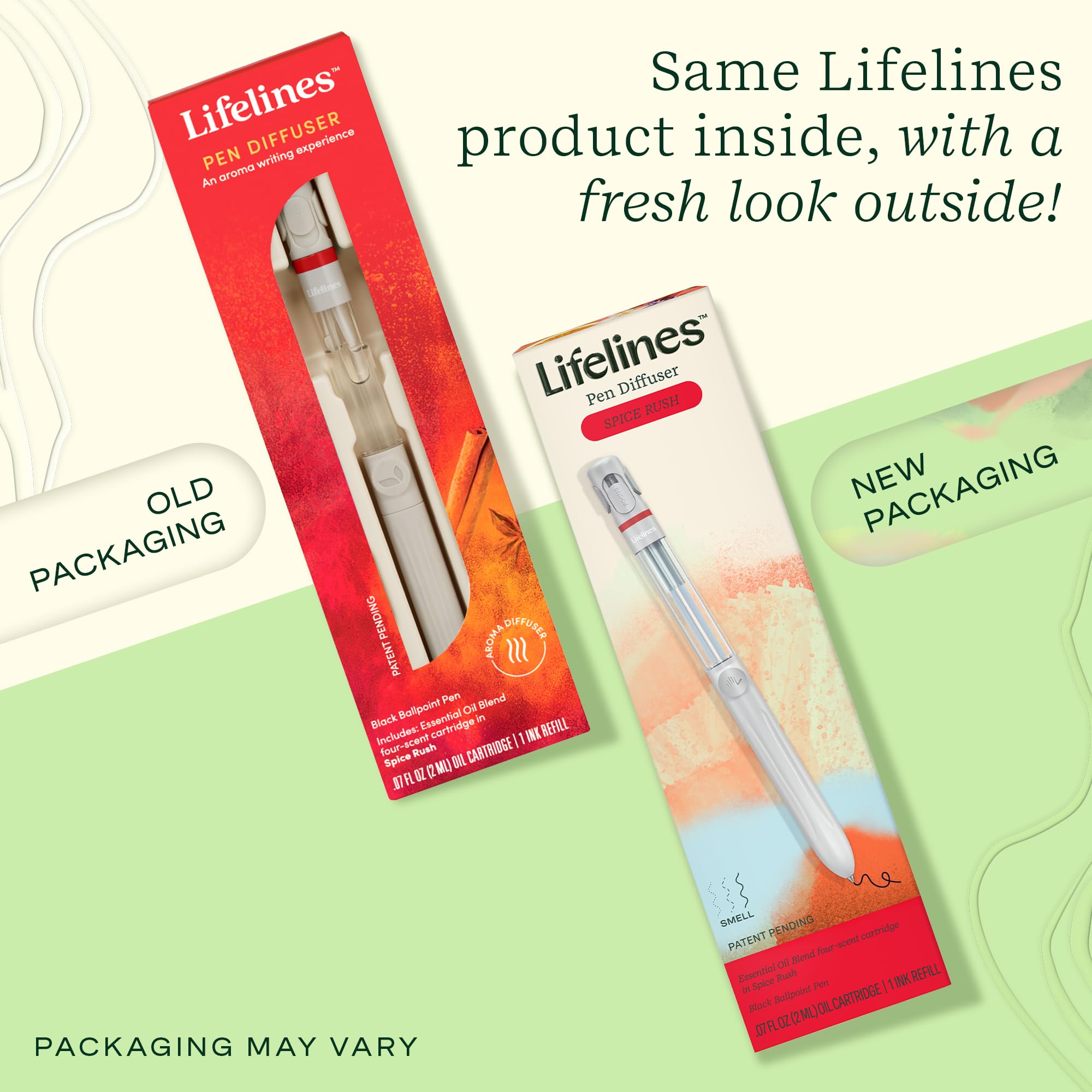 Lifelines Spice Rush sensory immersion while writing and breathing in.