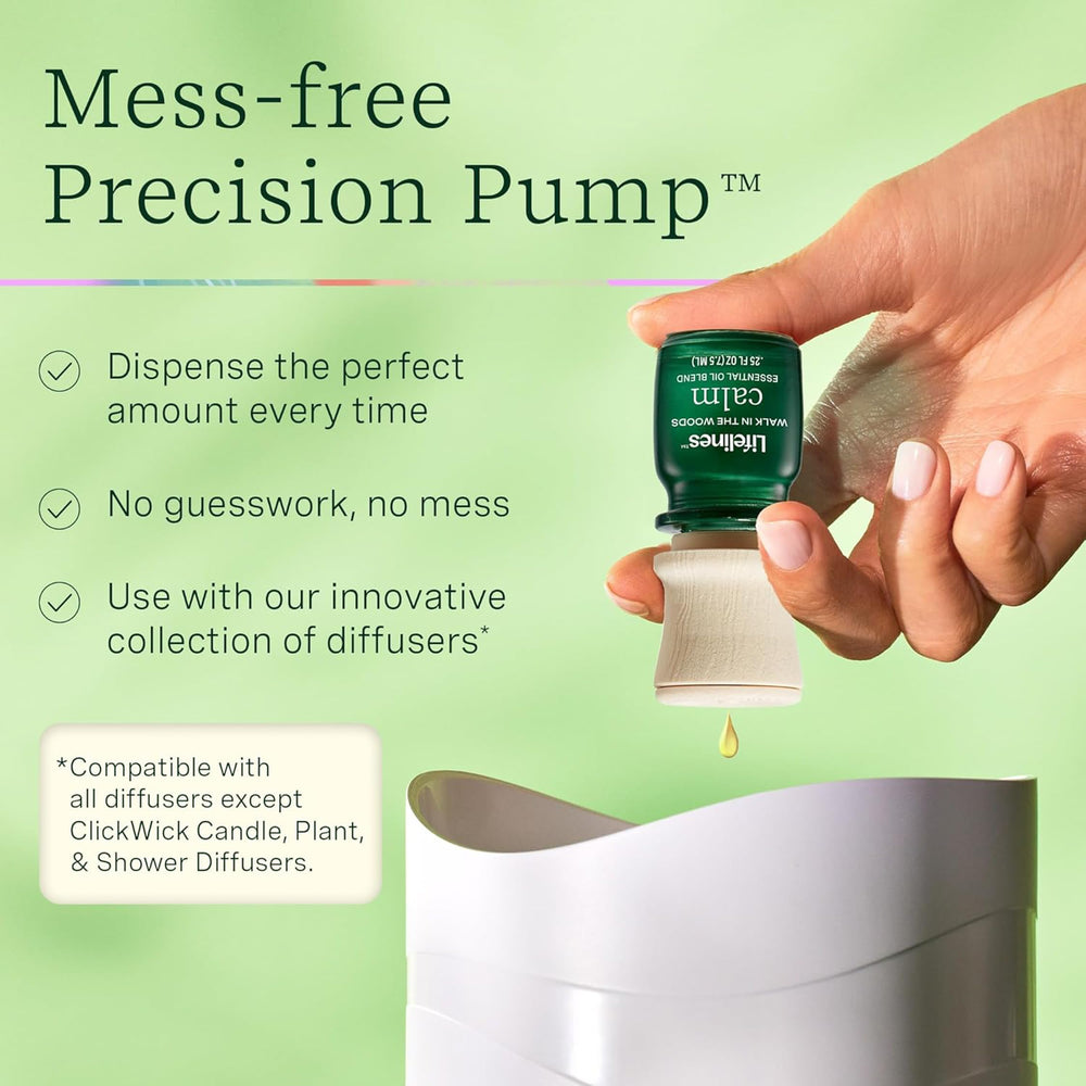 Lifelines Walk in the Woods Joy diffuser scene with forest-inspired mood lift.