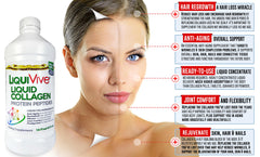 Life Miracle LiquiVive protein concentrate image shows high purity hydrolyzed peptides.