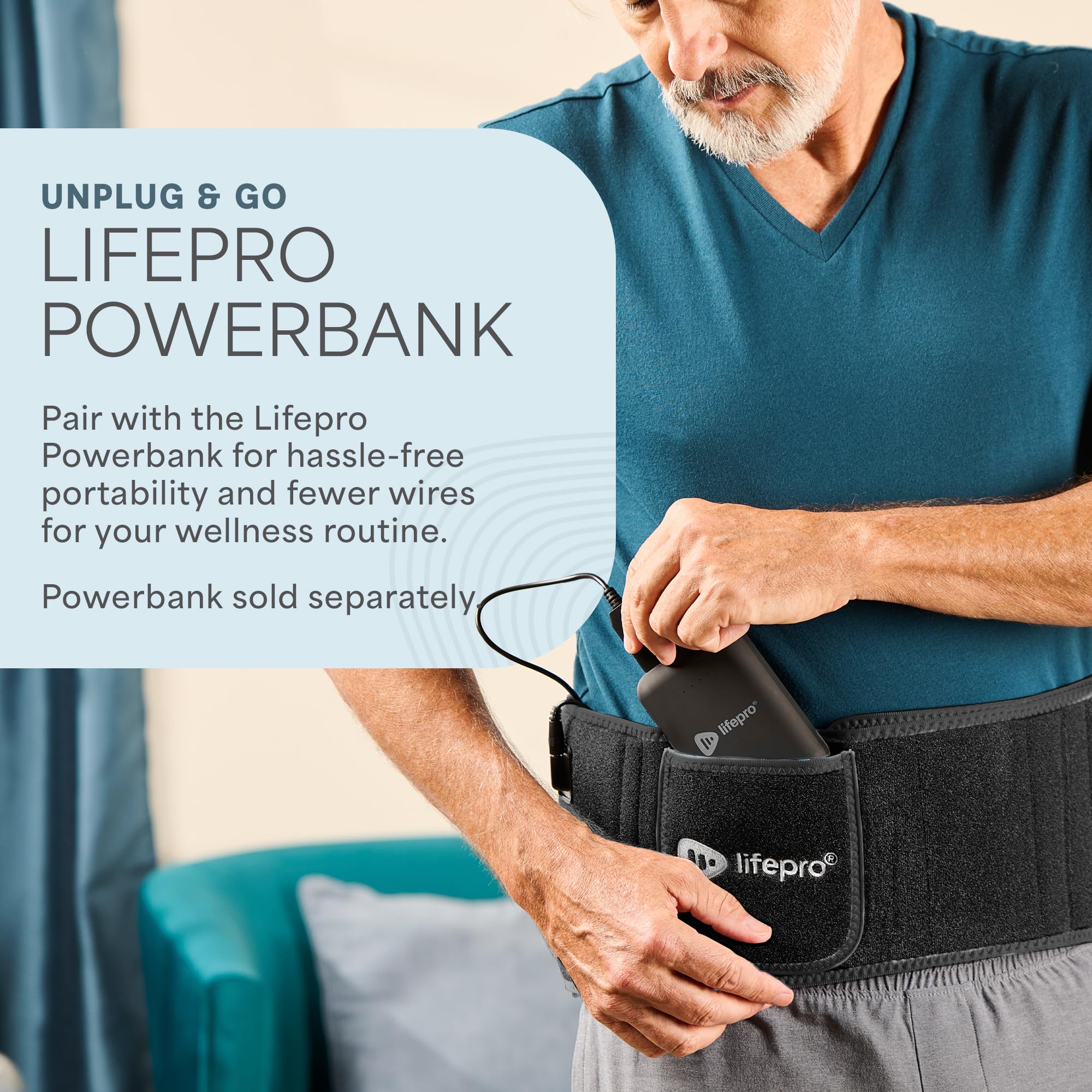 LifePro belt packaging and quick start guide