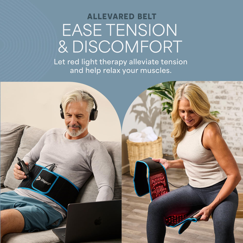 LifePro belt with remote control enables easy adjustments during therapy sessions.