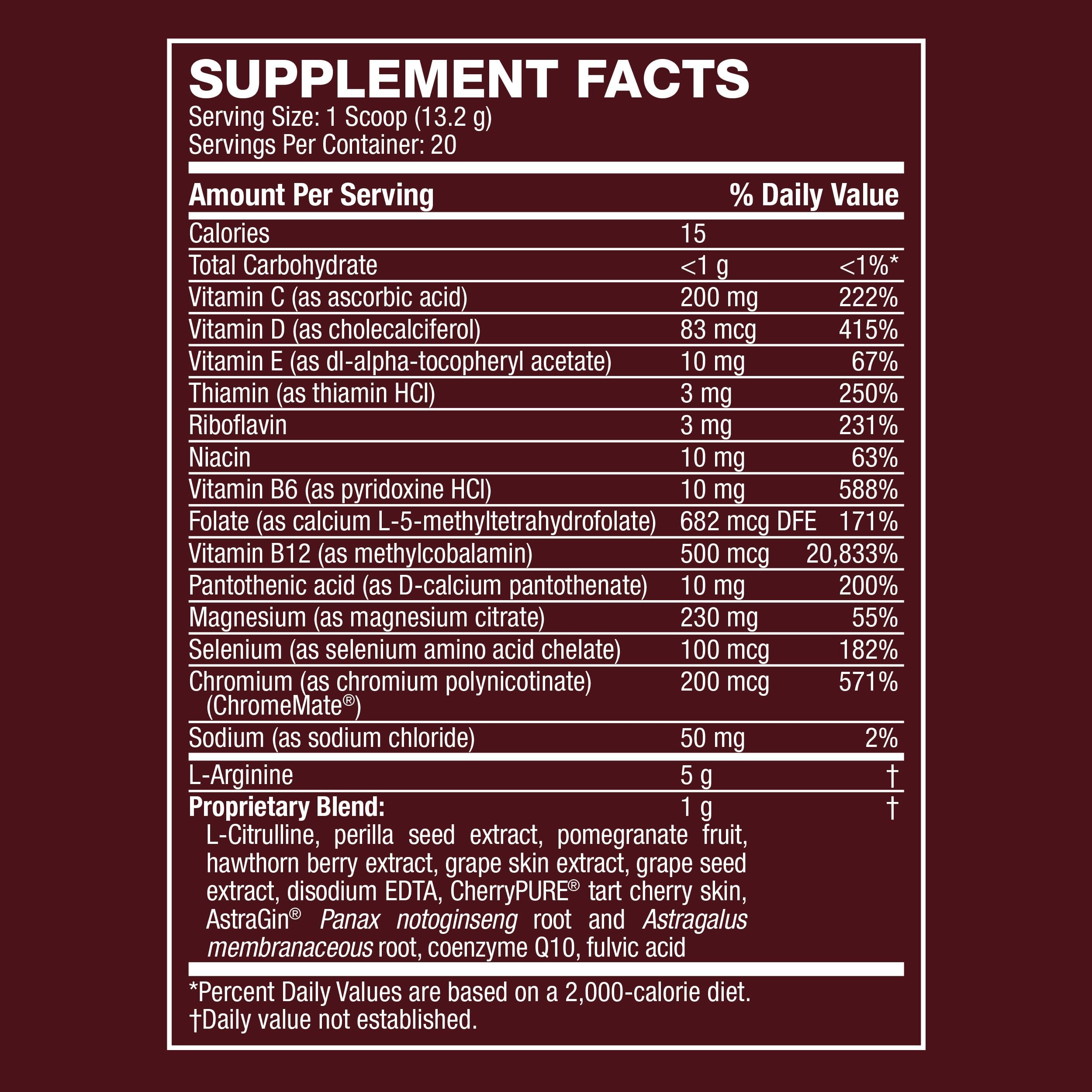 Life's Fortune 20 servings packaging implies long-term daily use