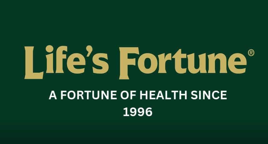 Life's Fortune ACV capsules ingredient map shows raw ACV with ginger and maple sweetness.
