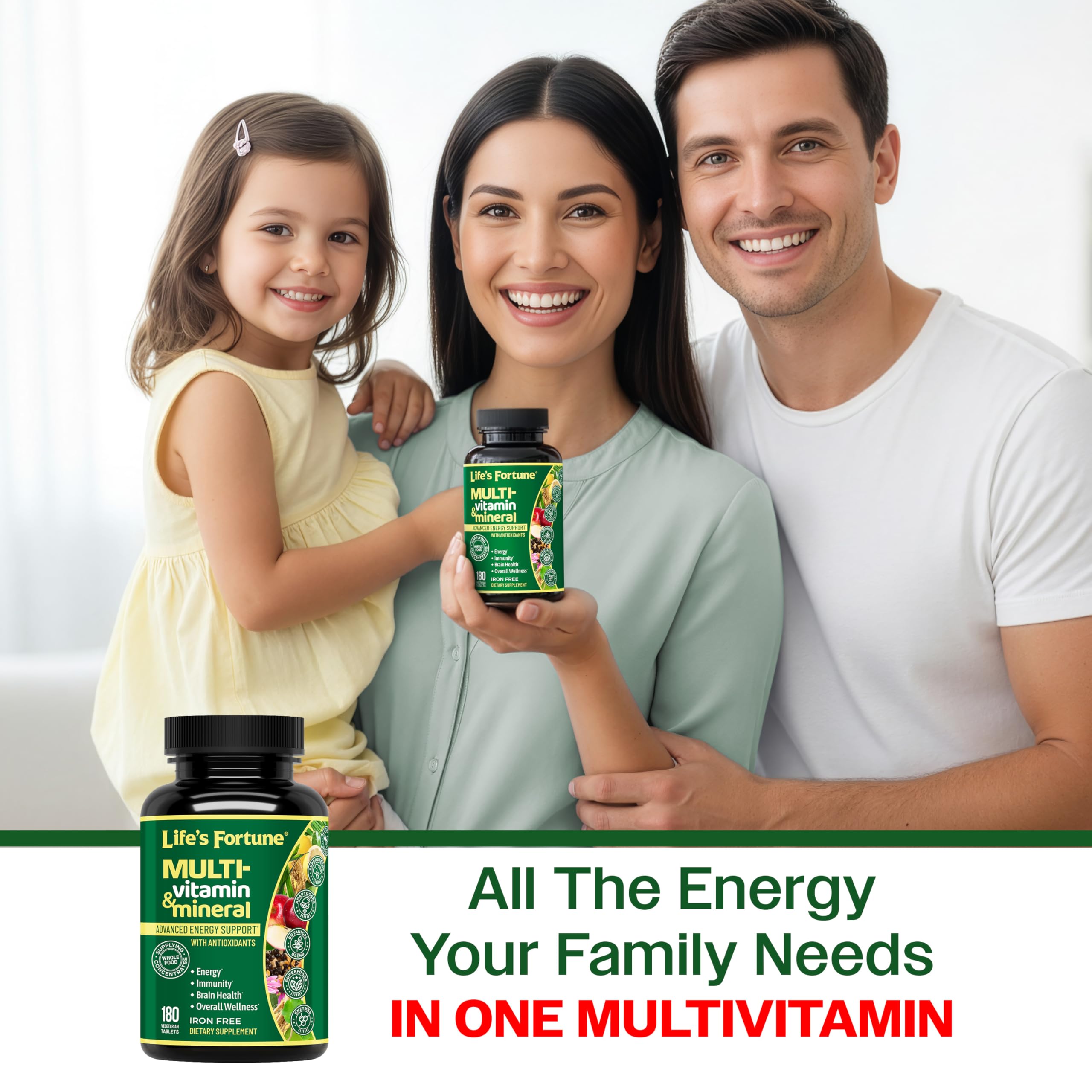Life's Fortune Daily routine bottle for consistent wellness habits.