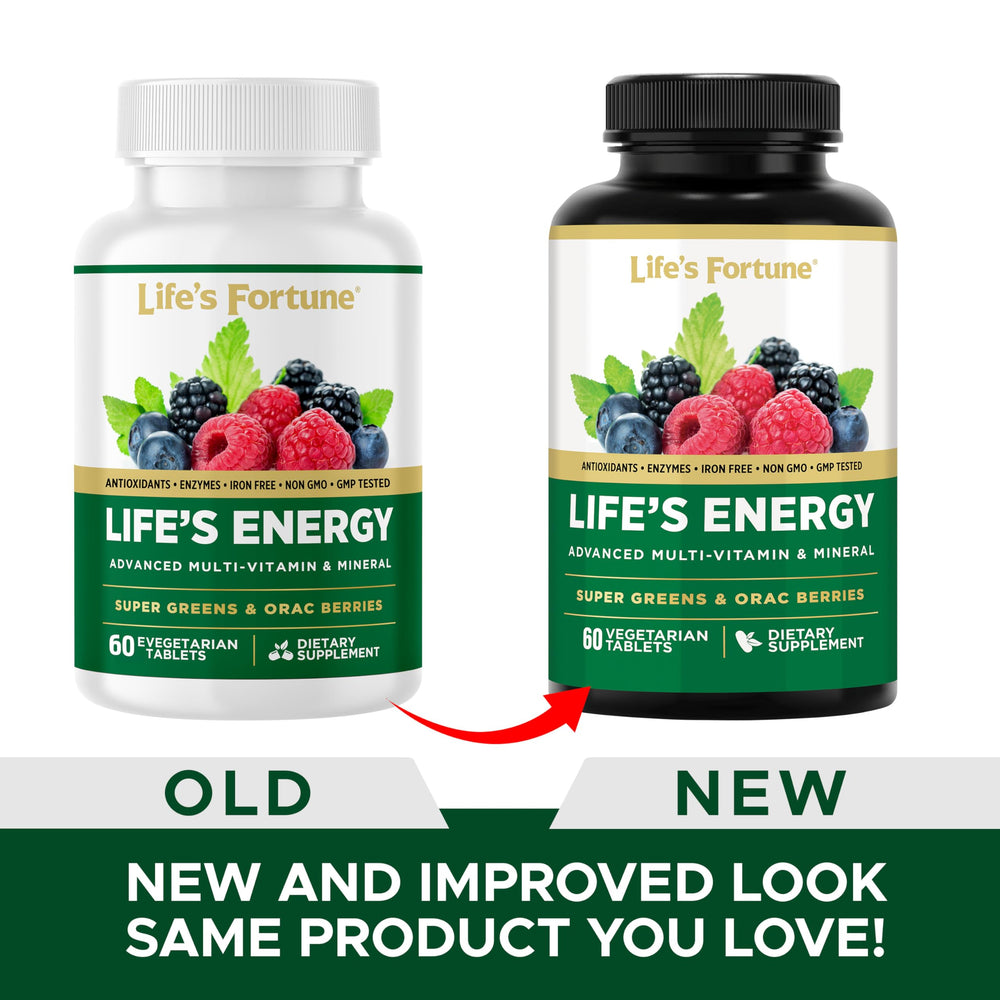 Life's Fortune Spirulina and chlorella greens highlighting antioxidant-rich blend.