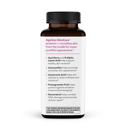 LifeSeasons Ageless Skincare capsules closeup showing smooth texture for skin nourishment.