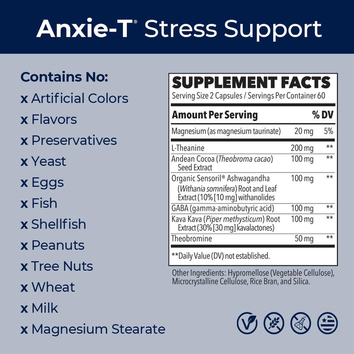 LifeSeasons Anxie-T packaging-shot communicates doctor-formulated blend.