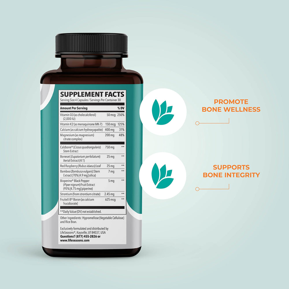 LifeSeasons Bone Densi-T capsules ready for daily use