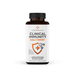 LifeSeasons Clinical Immunity Daily Boost bottle for daily immune support.