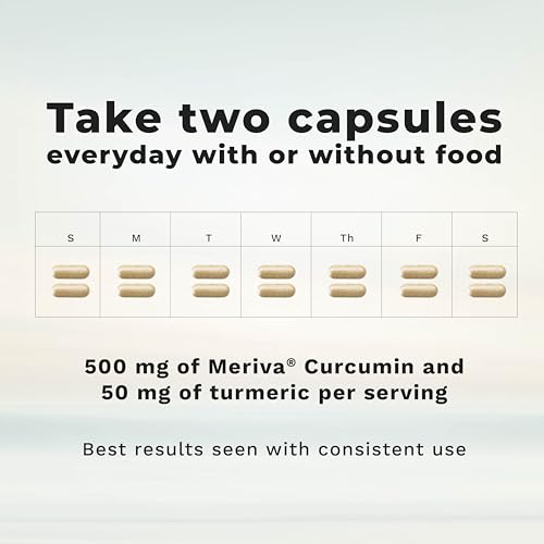 LifeSeasons Meriva Turmeric label notes Meriva phytosome for enhanced curcumin absorption.