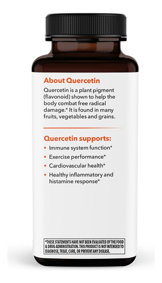 LifeSeasons Essentials Quercetin box on shelf suggests everyday wellness.