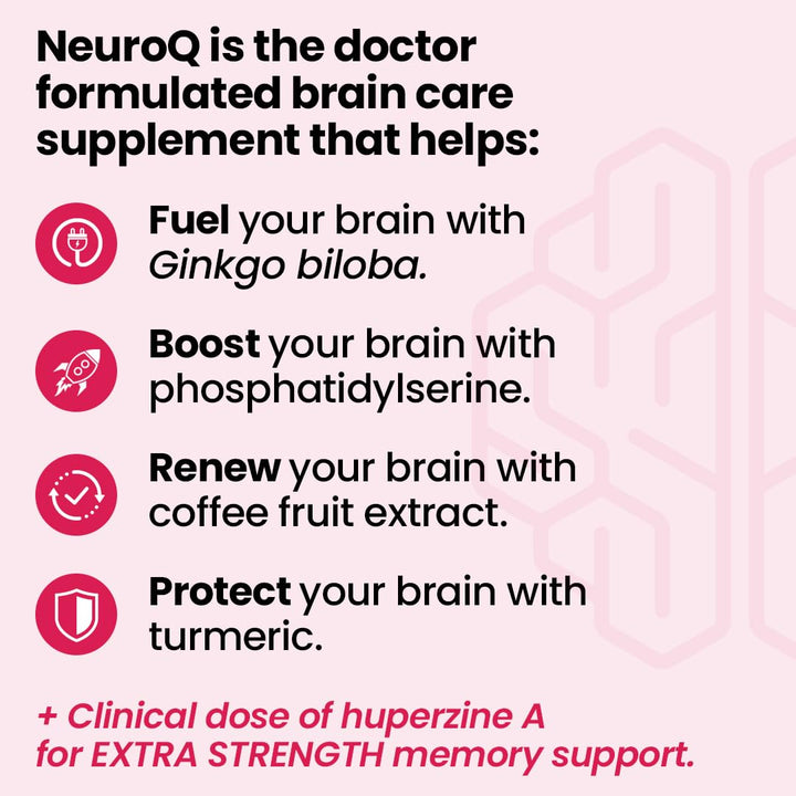 LifeSeasons NeuroQ bottle front label highlights cognitive support.
