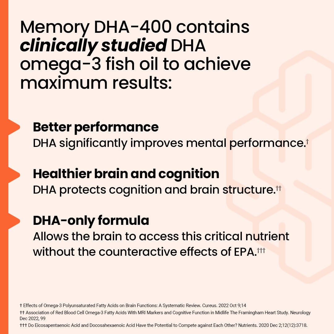 LifeSeasons NeuroQ-400 DHA purity badge, safety and toxin-free ingredients