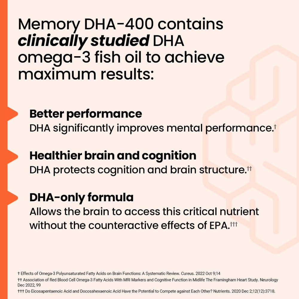 LifeSeasons NeuroQ-400 DHA purity badge, safety and toxin-free ingredients