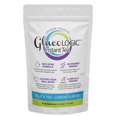 LifeSense GlucoLogic tea bag ready to brew for a soothing post-meal ritual.