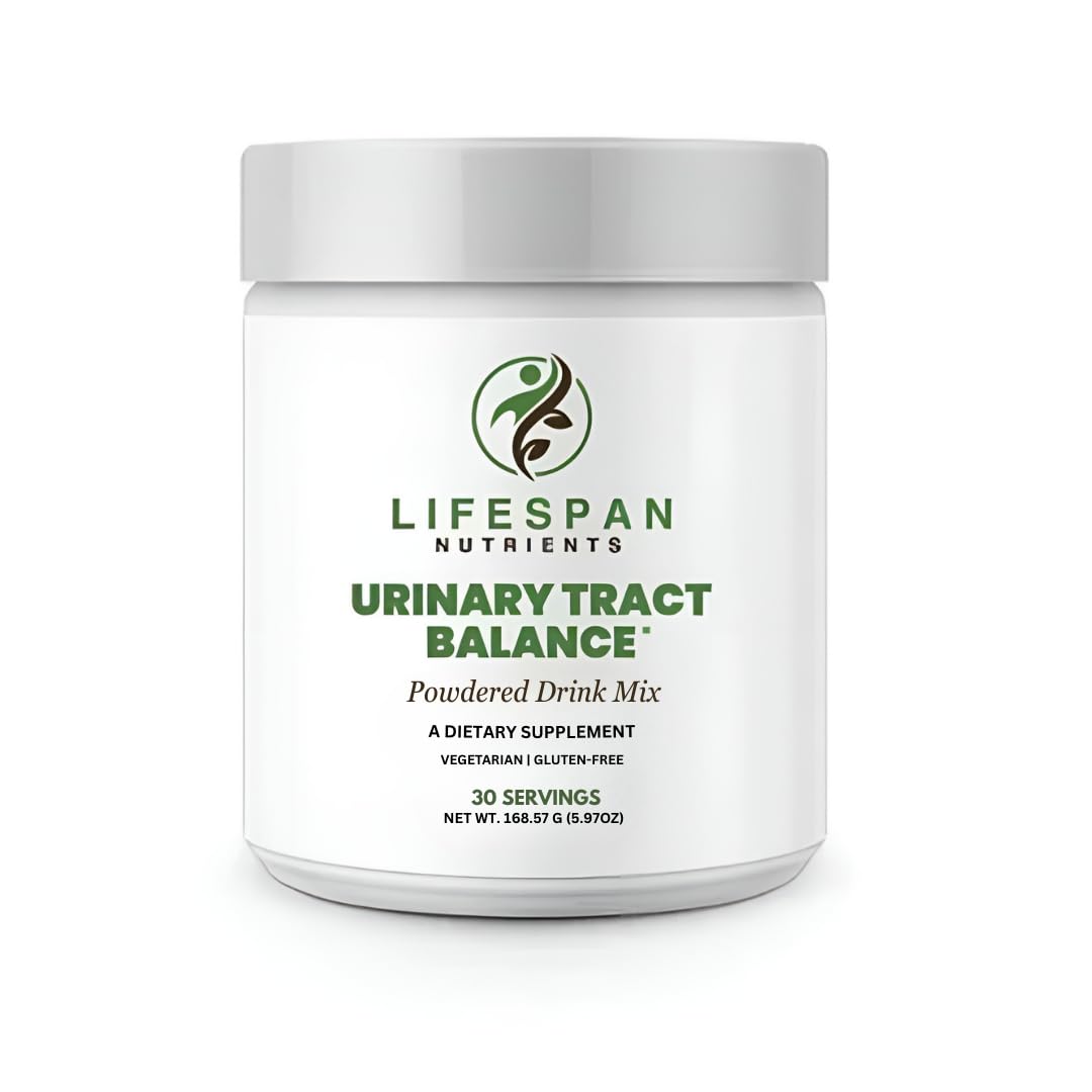 LifeSpan Nutrients D Mannose cranberry probiotics powder bottle for daily urinary balance
