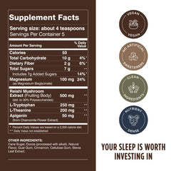 Pouring LIFESTACKS Calm Evening Tonic into a mug for a cinnamon cocoa drink