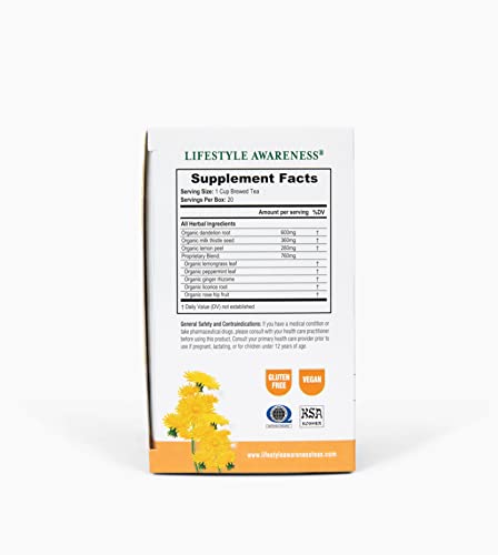 Lifestyle Awareness Teas steeping Schisandra and lemongrass releasing fruity aroma.