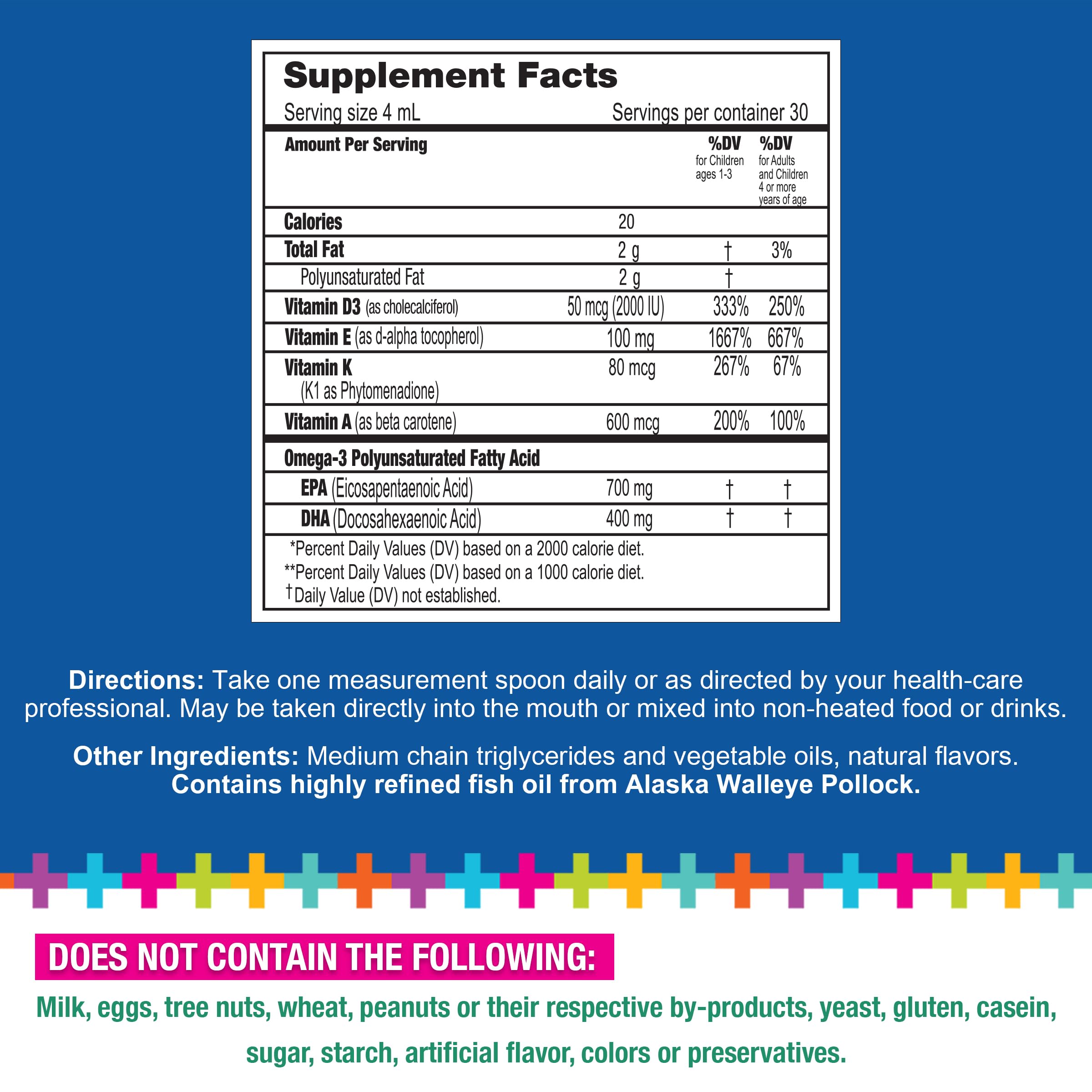 Lifetrients SpeakD Lemon Oil highlights omega-3 and essential vitamins.