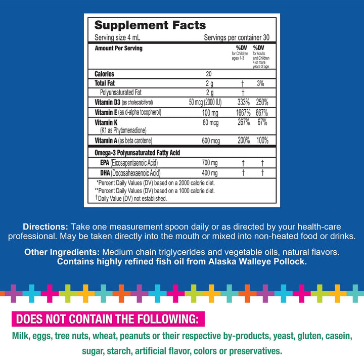 Lifetrients SpeakD Lemon Oil highlights omega-3 and essential vitamins.