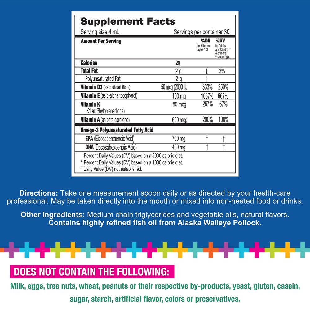 Lifetrients SpeakD Lemon Oil highlights omega-3 and essential vitamins.