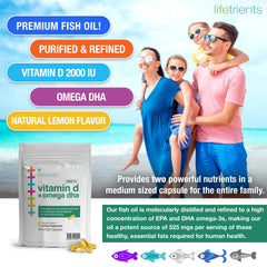 Lifetrients Vitamin D3 2000 IU softgels bottle; convenient vitamin D for daily wellness.