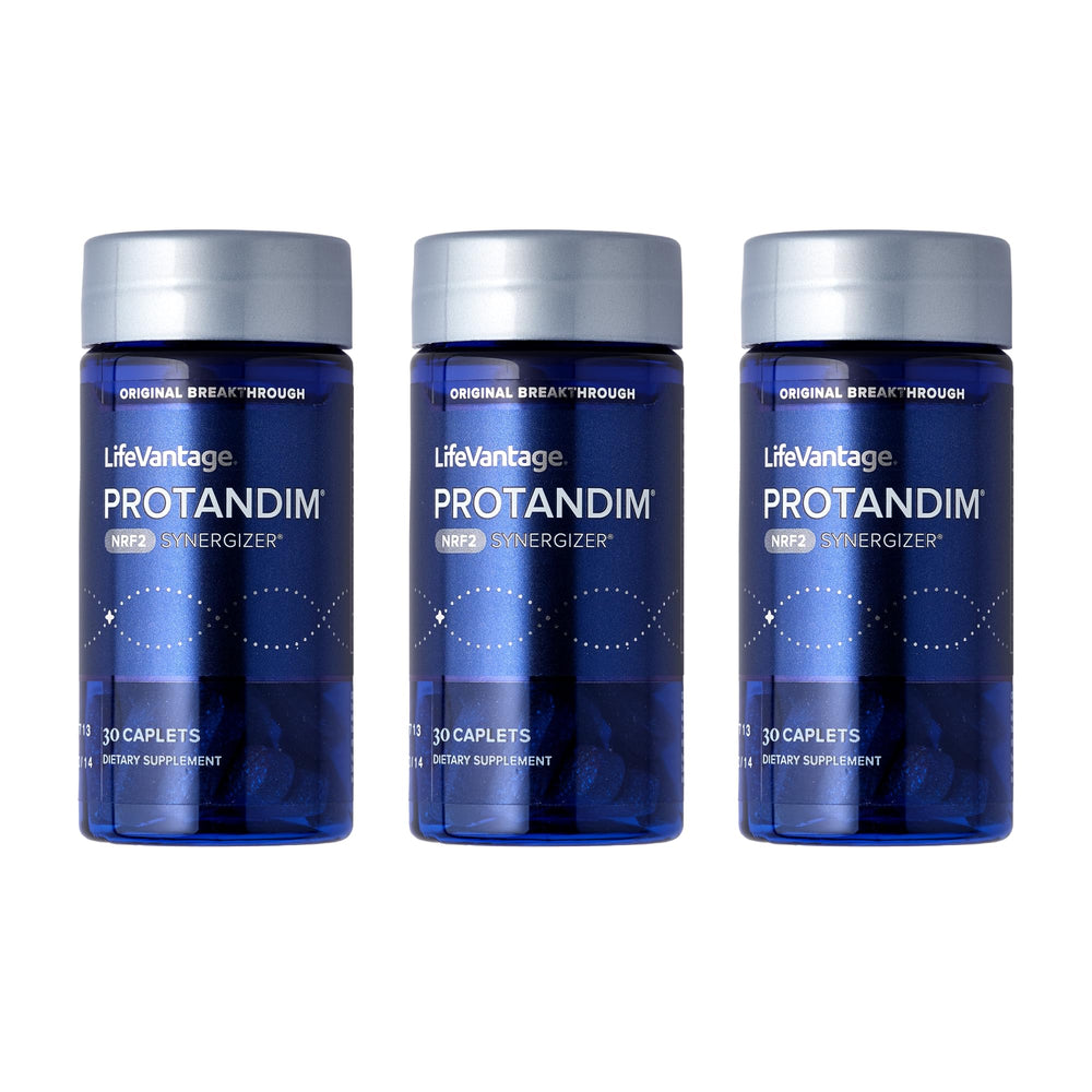 LifeVantage Protandim Nrf2 Synergizer 90-caps bottle viewed for daily antioxidant support