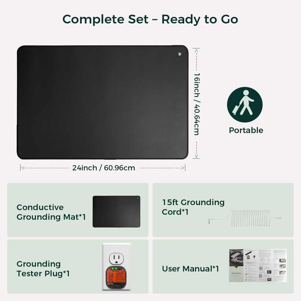 LifeZoom tapete con cable de 15 pies para instalación flexible en casa