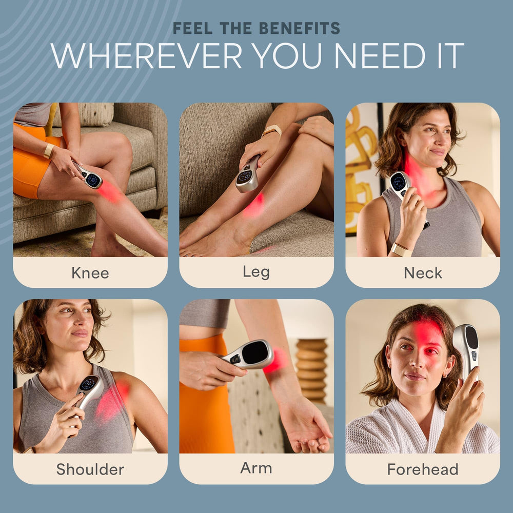 LifePro BioLux after-workout relief helps soothe tense muscles.
