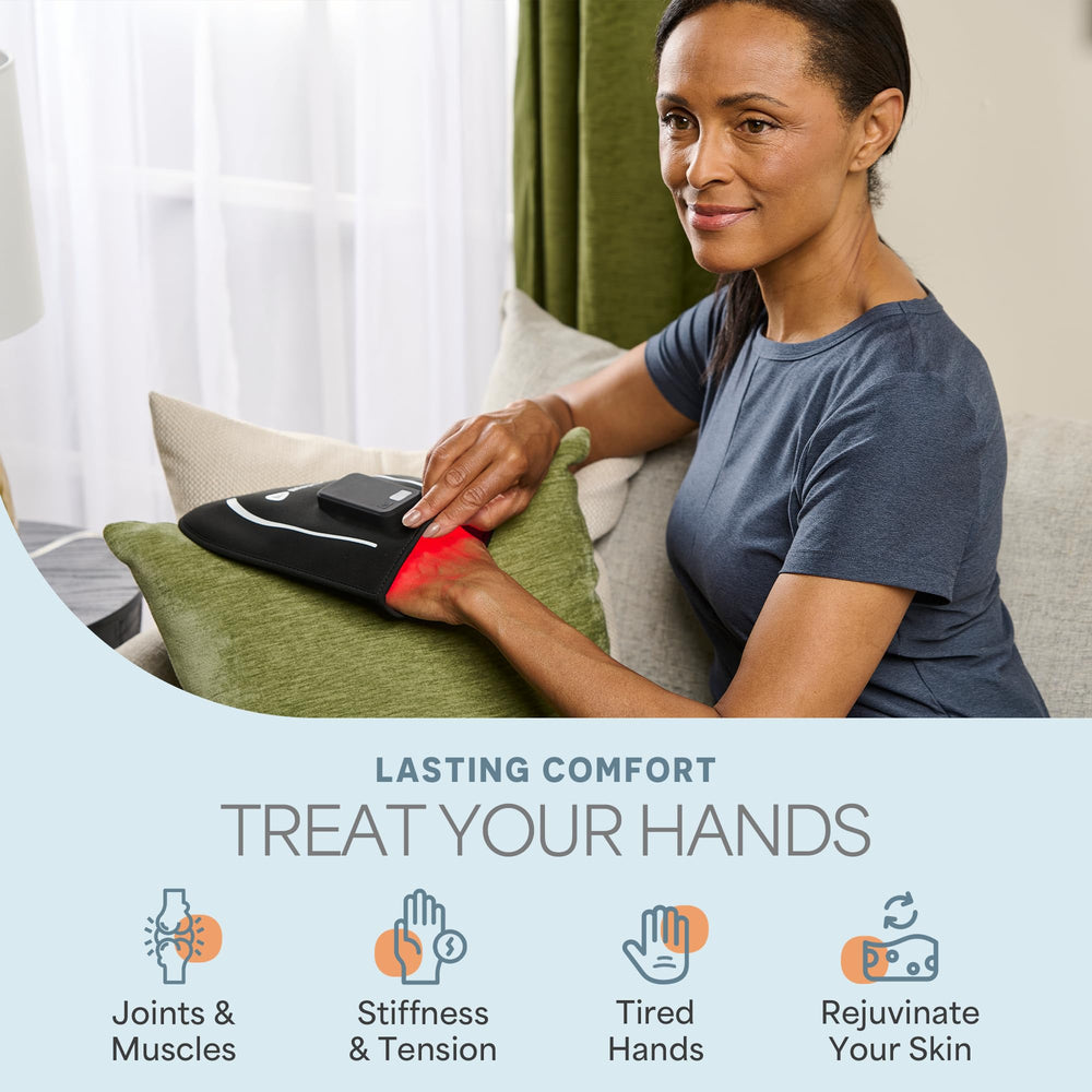 LifePro foot-ankle wrap worn on foot shows comfortable daily use.