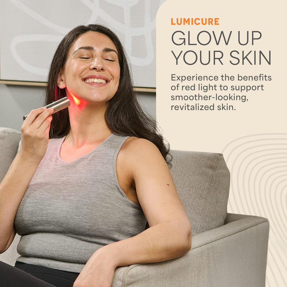 LifePro LumiCure portable design on a table for on-the-go use