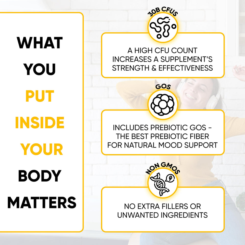Lifted Naturals prebiotic GOS included to nourish beneficial bacteria.