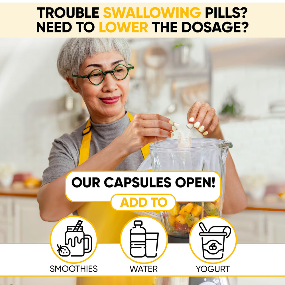 Lifted Naturals travel-ready probiotic bottle shown for on-the-go use.