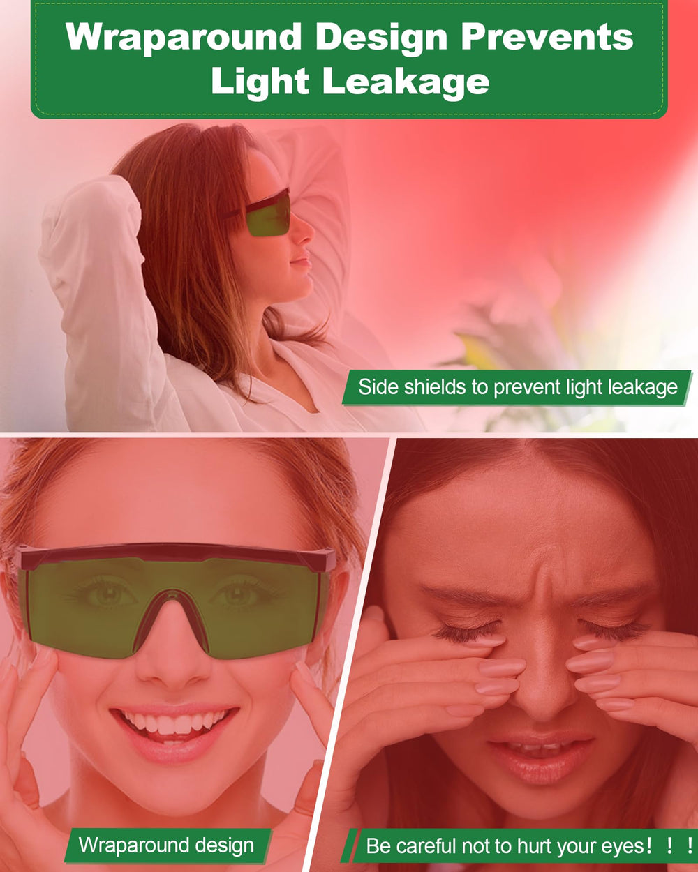 LightMeUp two-pairs pack for travel and home use