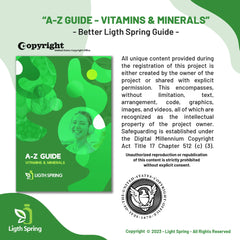 Lightspring Super B-Complex ingredients label shows natural vitamin sources